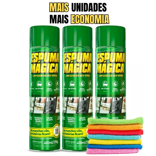 Espuma Mágica Limpeza Extrema